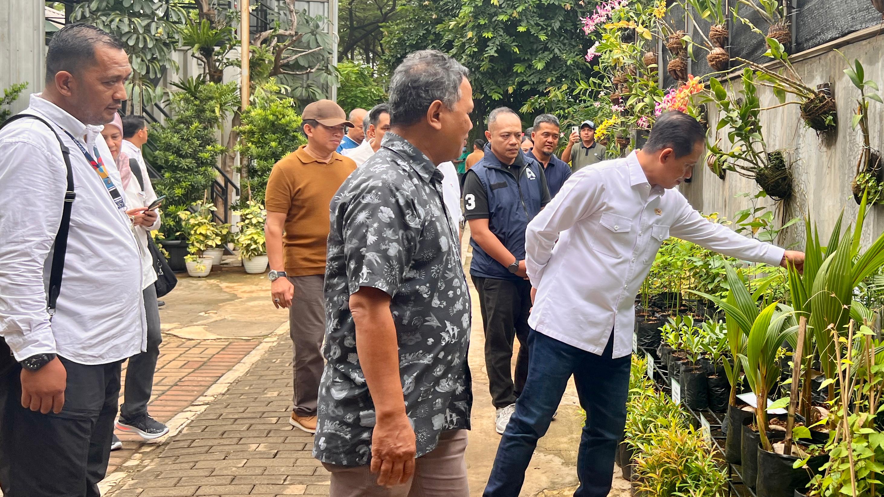 Kunjungan Menteri Lingkungan Hidup RI ke Pengelolaan Sampah Ancol